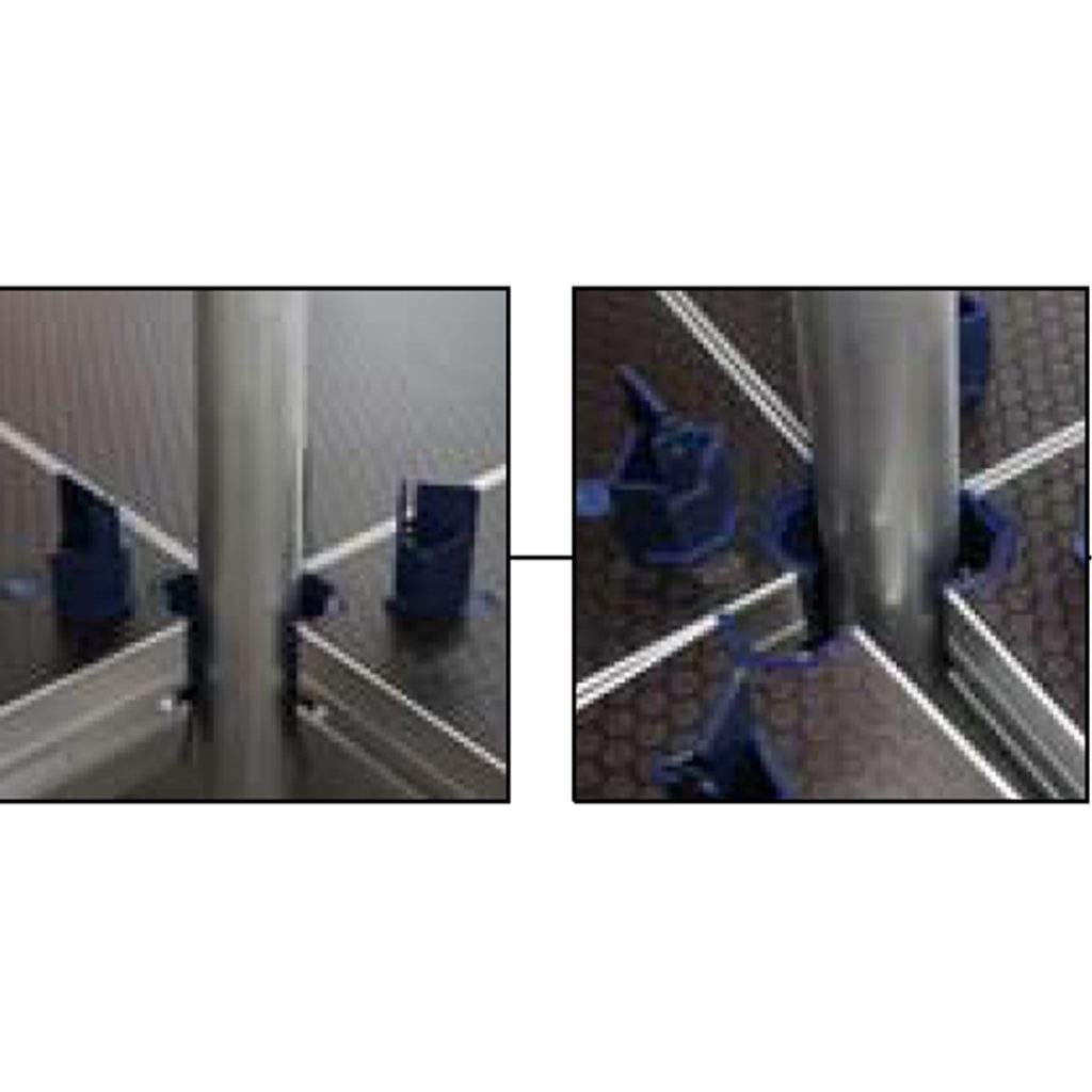Platform with 4 Recessed Corners