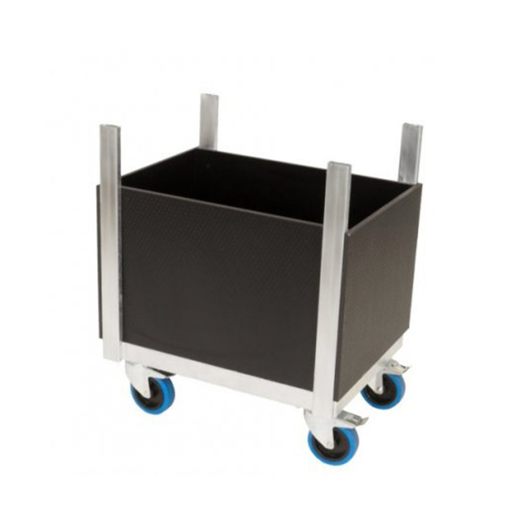 Transport trolley for accessories