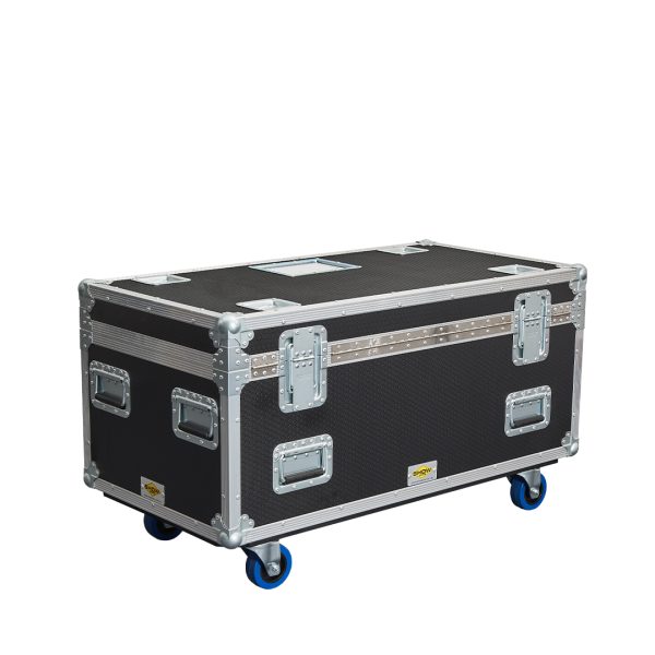 8 Unit LED Can Case with Castors