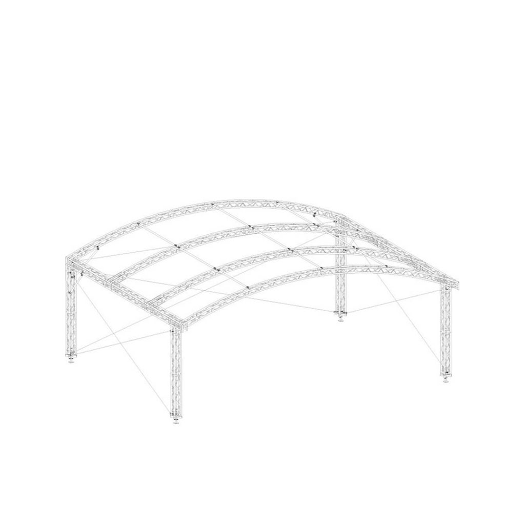 AR-10 Arc Roof 8x6