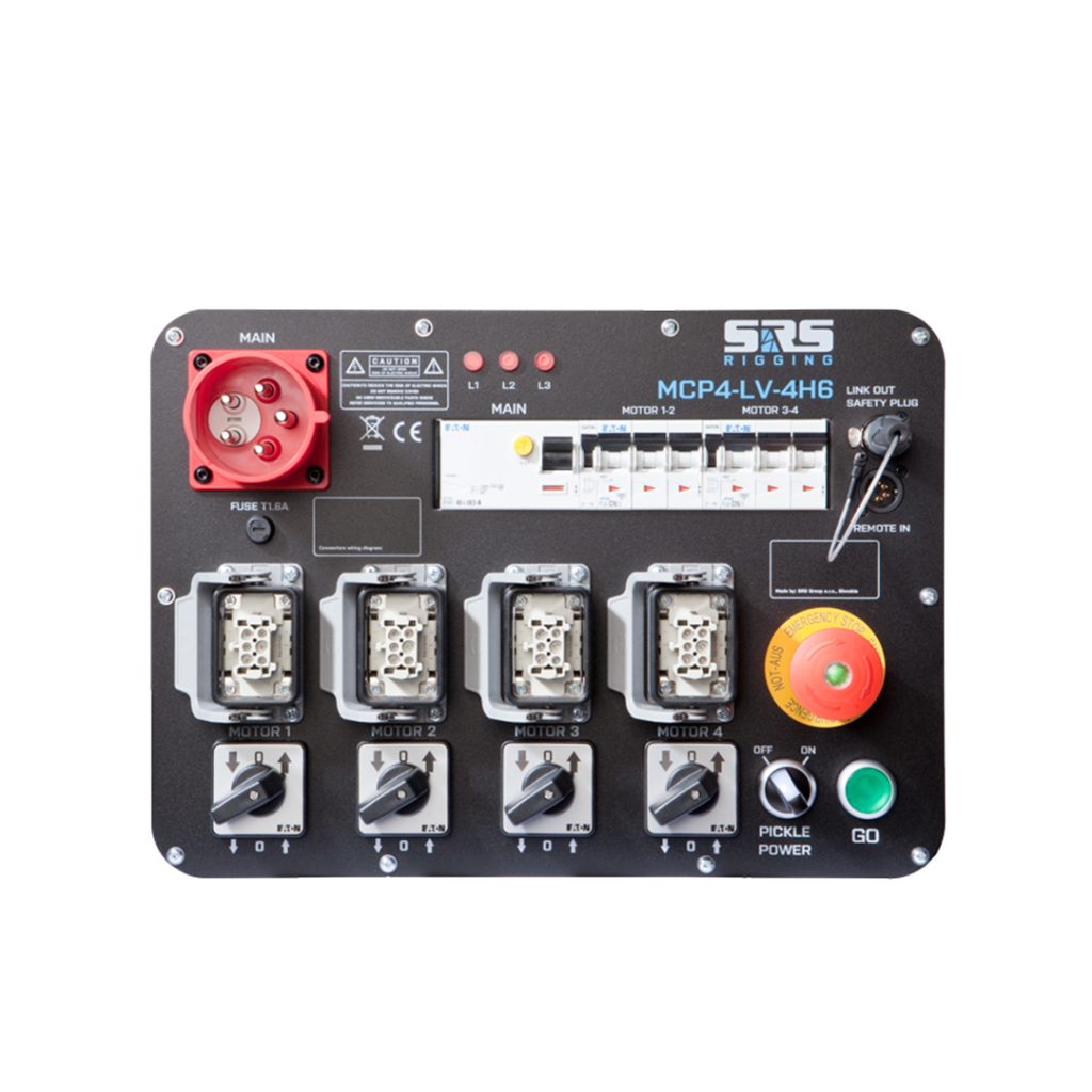 4 CHANNEL LOW VOLTAGE DIGITAL CHAIN HOIST CONTROLLER