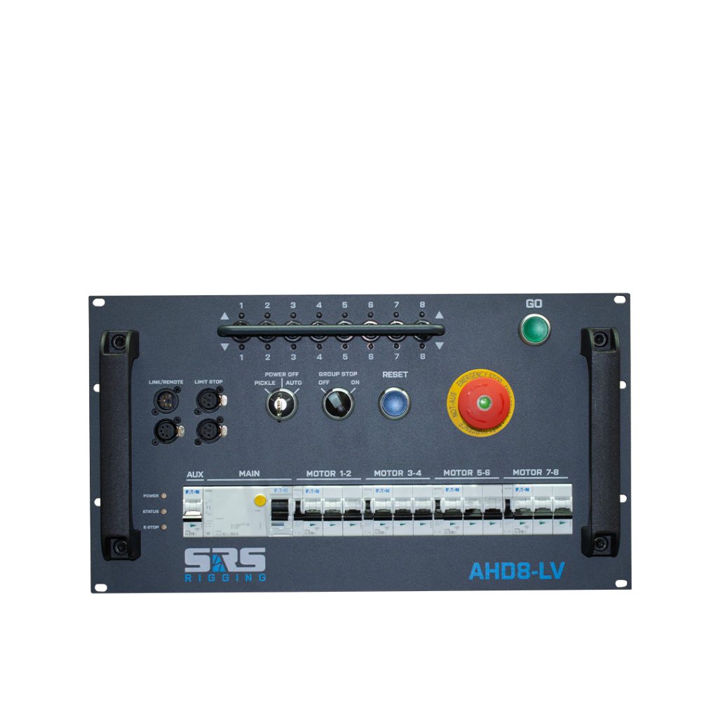 8 CHANNEL LOW VOLTAGE DIGITAL CHAIN HOIST CONTROLLER