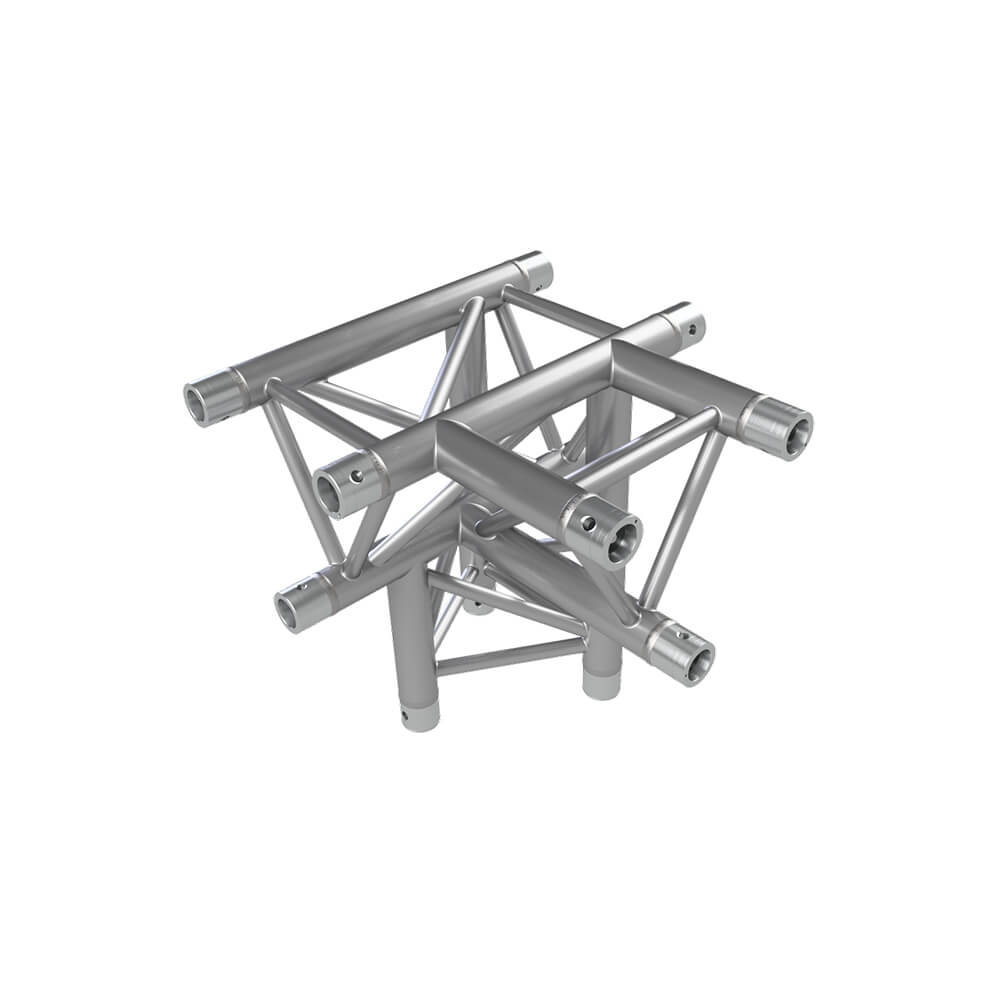 HD33-TU/L HD33 t-piece + down left Two tubes up