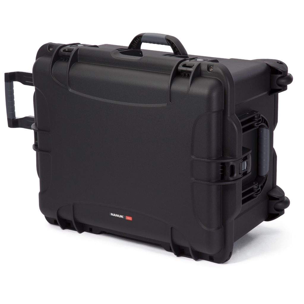 【中古】「非常に良い」Nanuk 960 Black キューブスポンジ付き NANUK 960 | Waterproof & Indestructible Case With Wheels